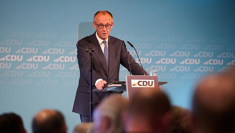 "Deutschland hat die Kraft für einen neuen Aufbruch", betont Bundeskanzler Friedrich Merz (CDU). "Deutschland hat die Kraft für einen neuen Aufbruch", betont Bundeskanzler Friedrich Merz (CDU).