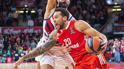 FC Bayern Basketball konnte sich am Dienstagabend gegen Baskonia Vitoria-Gasteiz durchsetzen.