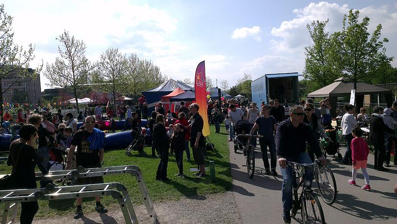 Volles Programm beim Kulturwochenende in Milbertshofen.