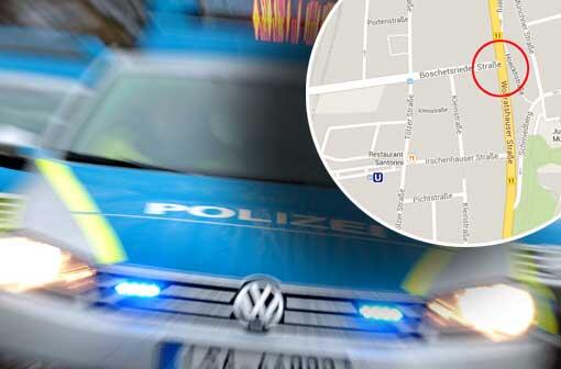 Wolfratshauser/Ecke Boschetsrieder Straße: Hier ist ein Mann auf einen Bau-Kran geklettert