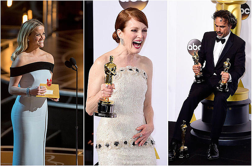 Strahlende Gewinner, Bilder aus der Show: So waren die Oscars 2015