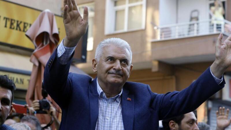 Binali Yildirim, Ex-Ministerpräsident und Bürgermeisterkandidat für Istanbul von der islamisch-konservativen Regierungspartei AKP. Binali Yildirim, Ex-Ministerpräsident und Bürgermeisterkandidat für Istanbul von der islamisch-konservativen Regierungspartei AKP.
