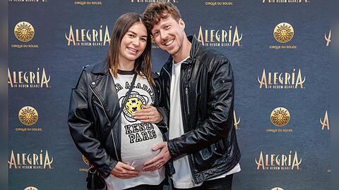 Renata und Valentin Lusin erwarten ihr zweites Kind.