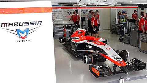 Marussia-Rennstall in der Krise: Erst der schwere Unfall von Jules Bianchi, dann der Insolvenzantrag.