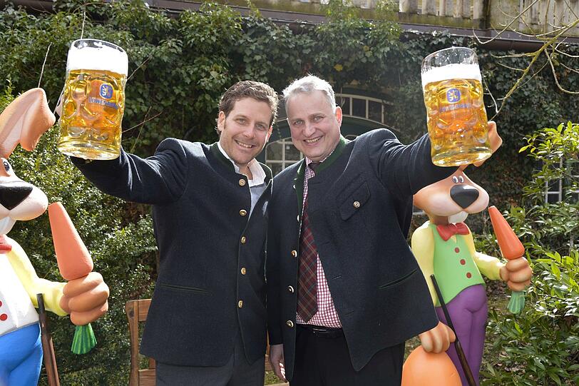 Gastgeber: Philip Greffenius und Christian Schottenhamel
