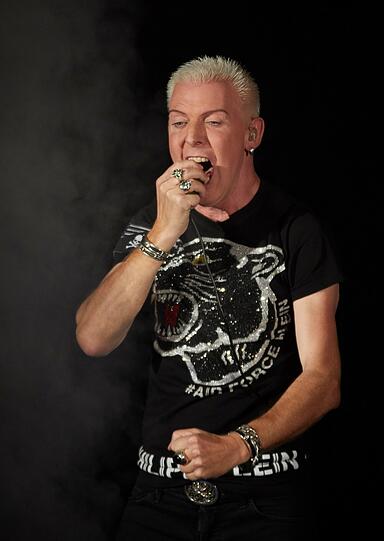 Frontmann der Band Scooter: H.P. Baxxter