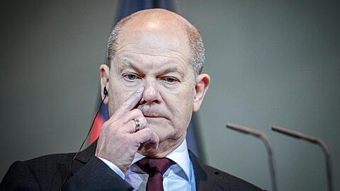Olaf Scholz hat Corona. (Archivbild)