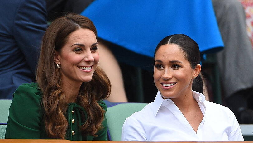 2019 strahlten Prinzessin Kate und Herzogin Meghan gemeinsam in Wimbledon. Doch die beiden ticken völlig unterschiedlich.