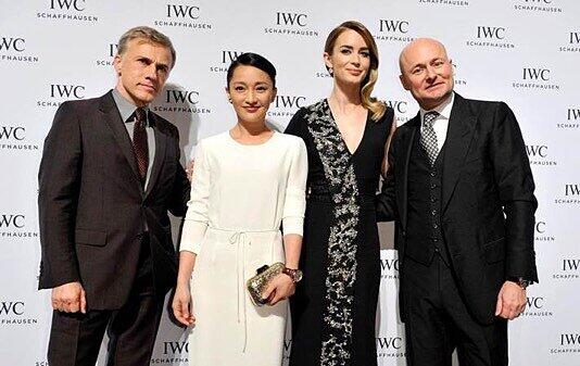 Christoph Waltz, Zhou Xun, Emily Blunt und Georges Kern (v.l.)