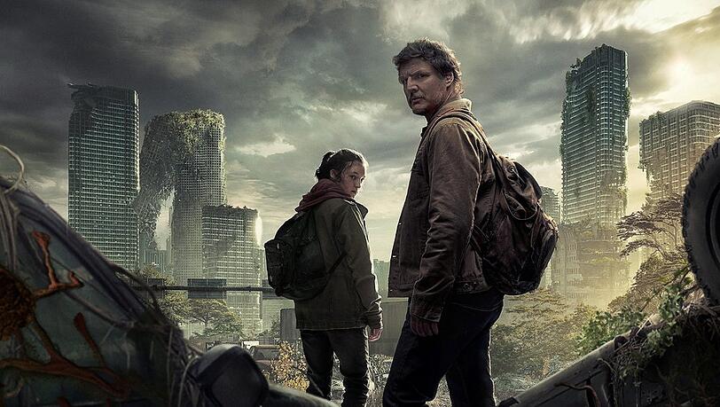 Bella Ramsey und Pedro Pascal in der "The Last of Us"-Serie.