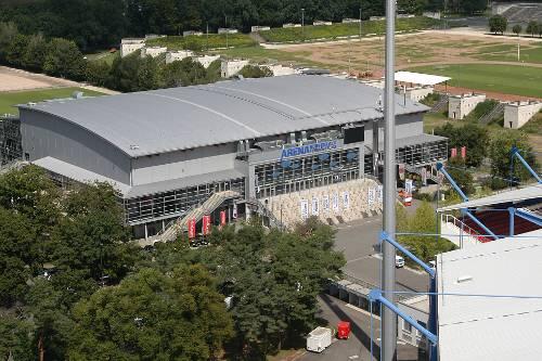 Bekommt die Arena am Stadion eine neue, kleine Schwester?