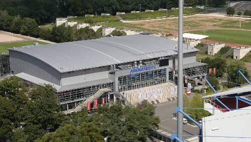 Bekommt die Arena am Stadion eine neue, kleine Schwester? Bekommt die Arena am Stadion eine neue, kleine Schwester?