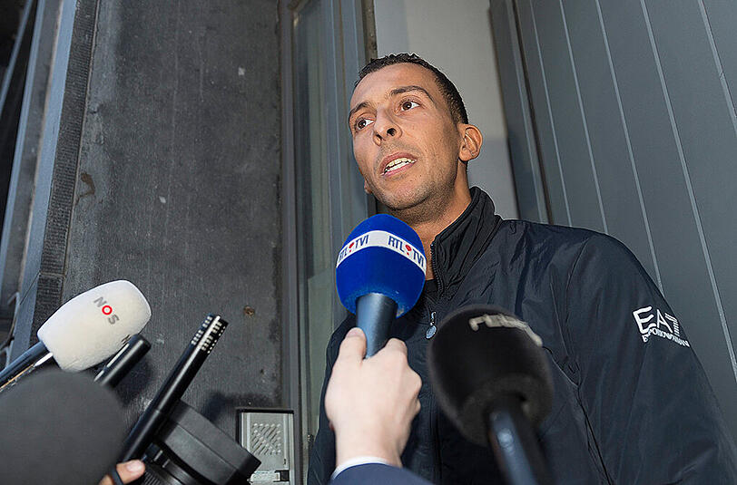 Mohammed Abdeslam, der Bruder des gesuchten Verdächtigen Salah Abdeslam.