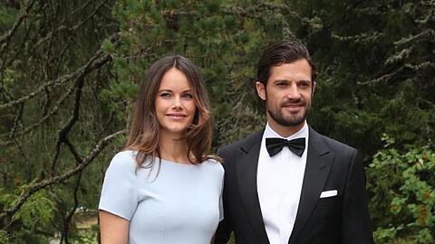 Prinz Carl Philip und Prinzessin Sofia wollen Eltern und Kinder zum Thema Internet ins Gespräch bringen. Photo: Franziska Kraufmann