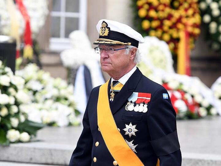 König Carl XVI. Gustaf von Schweden.