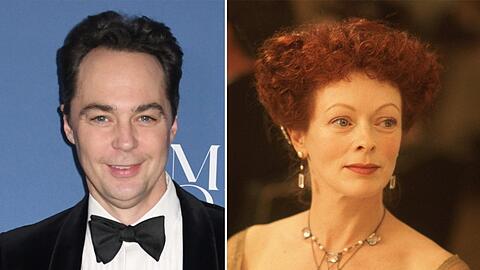 Jim Parsons wird in der Musical-"Titanic"-Parodie Ruth DeWitt Bukater spielen, die im Film Frances Fisher (r.) verk&ouml;rperte.