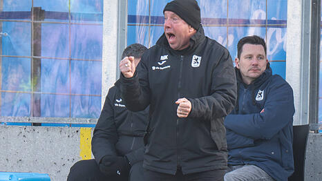 Trainer des TSV 1860: Markus Kauczinski.