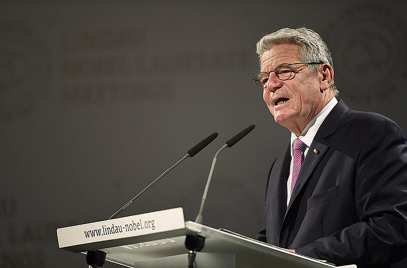 Gauck forderte auch die anderen EU-Mitgliedstaaten auf, mehr für die Flüchtlinge zu tun.