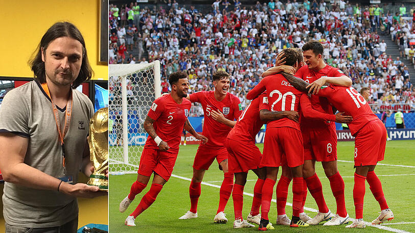 "Die ganze Insel würde durch die Decke gehen", sagt Fußball-Globetrotter Lutz Pfannenstiel zu einem möglichen WM-Triumph der Engländer in Moskau.