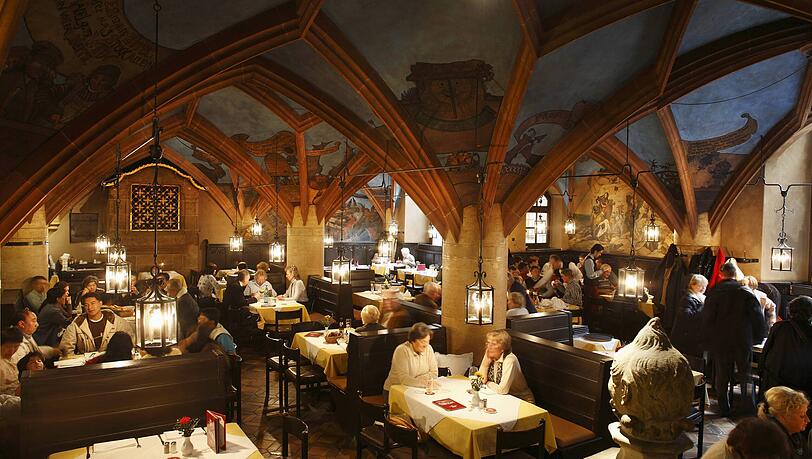 Feiert hier schon bald die Münchner Jugend? Nur noch bis Ende Jahr ist der Ratskeller unter dem Marienplatz ein Wirtshaus. (Archiv)