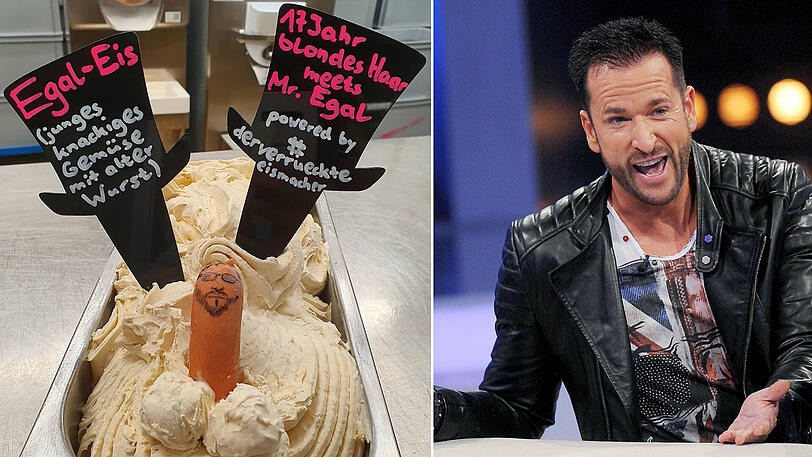 Michael Wendler wird vom verrückten Eismacher aus München veräppelt.