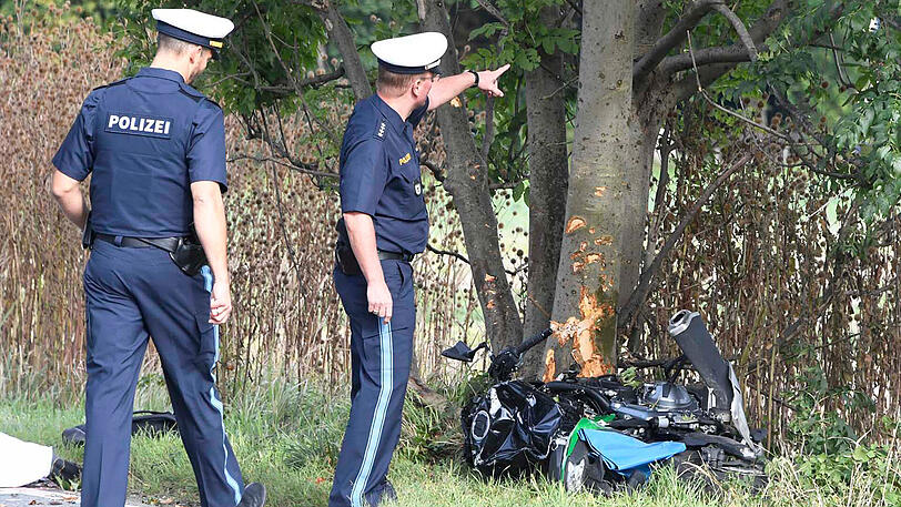 Weitere Bilder vom Unfallort.