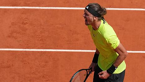 Für Alexander Zverev wird es in der zweiten Woche von Paris jetzt richtig ernst.