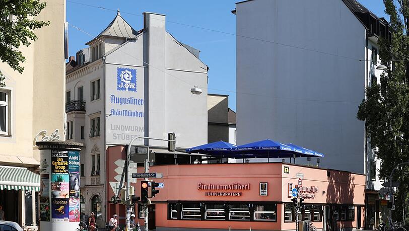 M&uuml;nchens wohl ber&uuml;hmteste Nachkriegsbaracke mit Dachterrasse: das legend&auml;re Lindwurmst&uuml;berl kennt nun wirklich jeder.