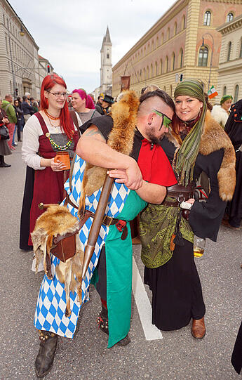 München feiert den St. Patrick's Day 2018. Die Bilder.