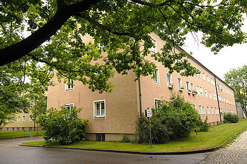 Günstiger wohnen bei der Gewofag: Hier eine 1928 erbaute Siedlung in Ramersdorf.