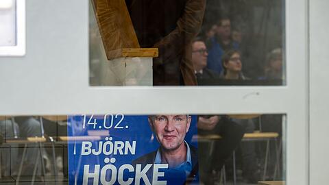Am Samstag fand eine Wahlkampfveranstaltung in Seybothenreuth mit H&ouml;cke statt.