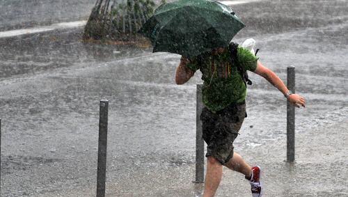 Der Sommer in Bayern war verregnet. Der Sommer in Bayern war verregnet.