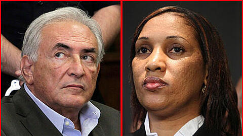 Dominique Strauss-Kahn und Nafissatou Diallo: Sie hat ihn zu Schadensersatz verklagt. Ihr Vorwurf: Versuchte Vergewaltigung.