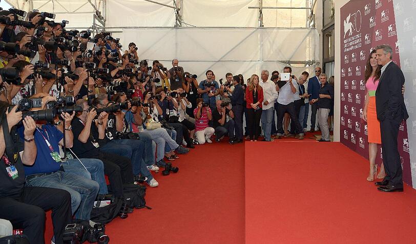 Erregten großes Medieninteresse: Sandra Bullock und George Clooney.