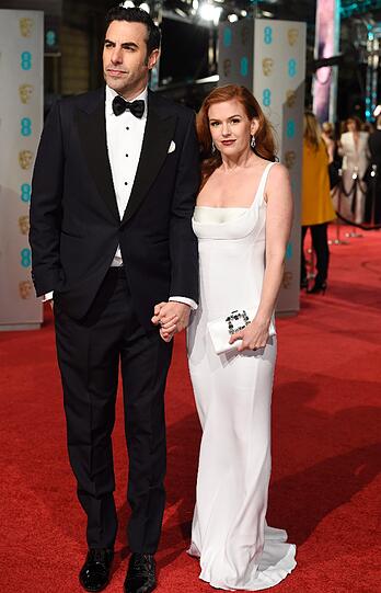 Sasha Baron Cohen und seine Frau Isla Fisher
