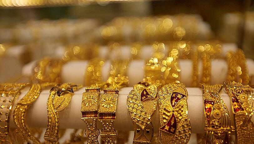 Acht Kilo Goldschmuck fand die Polizei. (Symbolbild)