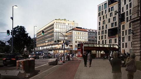 Das bekannte Gebäude an der Ecke Sonnenstraße und Bayerstraße bekommt ein architektonisches Update: das Zechbauer-Haus wird höher.