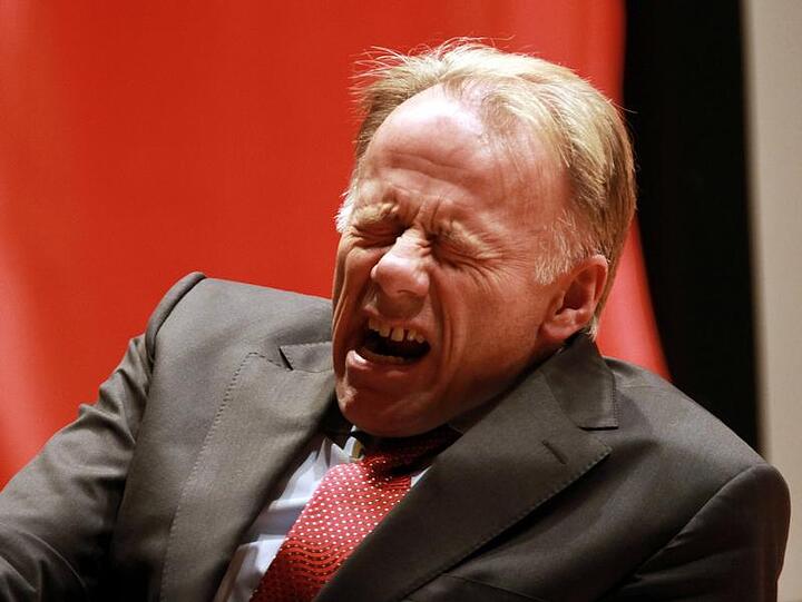 Jürgen Trittin: Der Fraktionsvorsitzende der Grünen erlitt einen Schwächeanfall