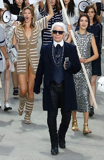 Chanel-Designer Karl Lagerfeld.