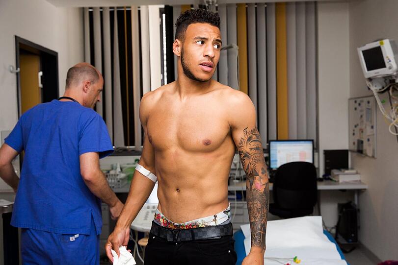 Beim Medizincheck: Corentin Tolisso, der beim FC Bayern die Nachfolge von Xabi Alonso antreten soll.