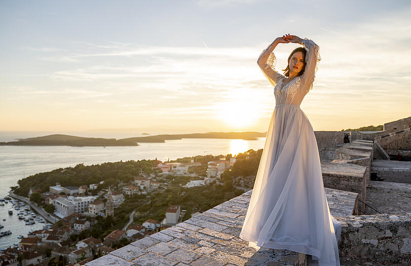 Shooting auf der Burg Hvar: Esther