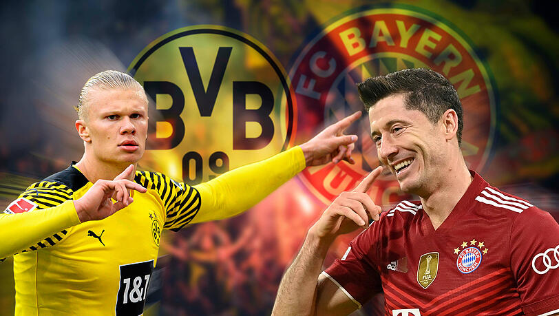 Am Samstag trifft der BVB auf den FC Bayern.