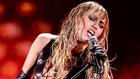 Miley Cyrus während des iHeartRadio Music Festivals 2019 in Las Vegas.