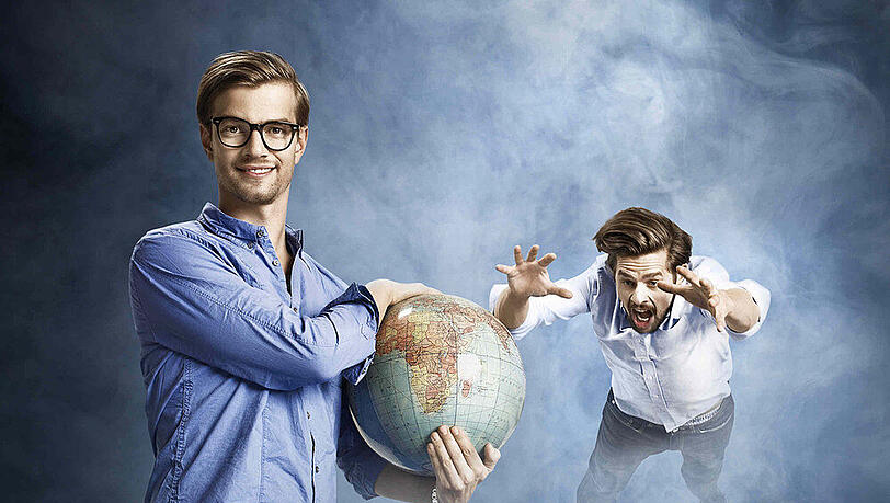 Joko hat es geschafft: Im Duell um die Welt mit Klaas hat er den Sieg errungen. Joko hat es geschafft: Im Duell um die Welt mit Klaas hat er den Sieg errungen.