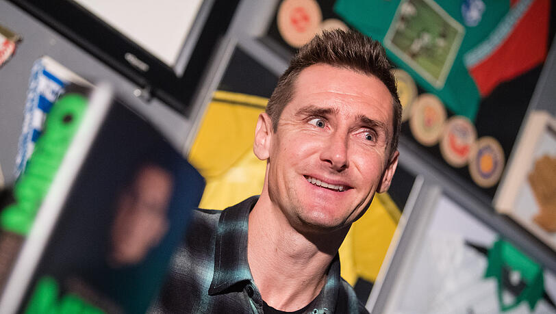 Miroslav Klose, heute Co-Trainer von Hansi Flick, lief einst selbst für Lazio Rom auf.