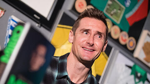 Miroslav Klose, heute Co-Trainer von Hansi Flick, lief einst selbst für Lazio Rom auf.