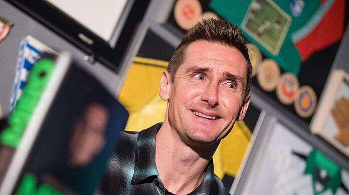 Miroslav Klose, heute Co-Trainer von Hansi Flick, lief einst selbst für Lazio Rom auf.