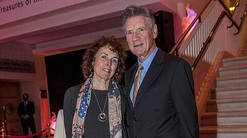 Michael Palin mit seiner Frau Helen auf einem Event vor wenigen Jahren.