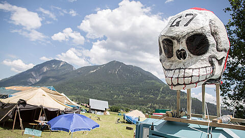 Treffen der G7-Gegner in Garmisch-Partenkirchen: Die Bilder vom Protestcamp.