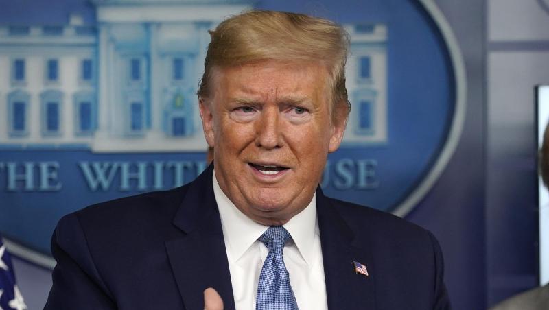 US-Präsident Donald Trump ist mit seiner Krisenarbeit zufrieden. US-Präsident Donald Trump ist mit seiner Krisenarbeit zufrieden.